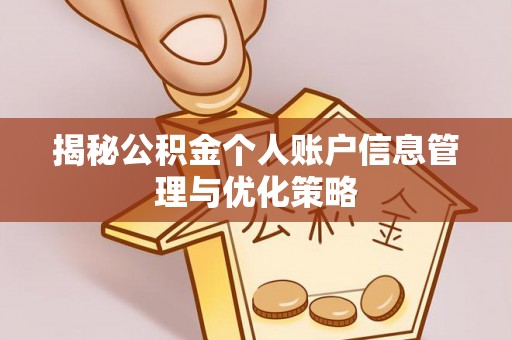 建华揭秘公积金个人账户信息管理与优化策略