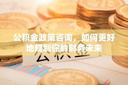 建华公积金政策咨询，如何更好地规划你的财务未来