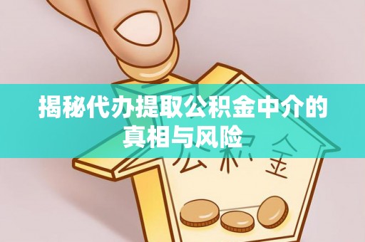 建华揭秘代办提取公积金中介的真相与风险