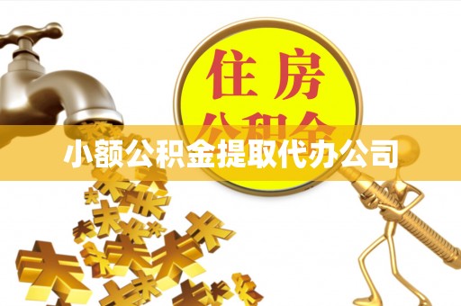 建华小额公积金提取代办公司
